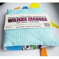 Kolorowanki, wyklejanki - Love Books Książeczka sensoryczno-manipulacyjna. Wiejska zagroda. Kochane zwierzaki praca zbiorowa - miniaturka - grafika 1