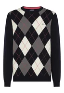 Dresy męskie - Maglia Uomo Sun68 K45160/0747 BLUE/GR - miniaturka - grafika 1