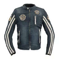 Odzież motocyklowa - W-TEC Męska kurtka motocyklowa jeans W-TEC Wildone, Niebieski, XXL 22904-XXL - miniaturka - grafika 1