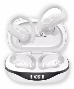 Słuchawki bezprzewodowe douszne Lenovo Thinkplus LivePods LP75 Białe - Słuchawki - miniaturka - grafika 1