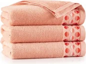 Ręczniki - Ręcznik z egipskiej bawełny, wysokiej jakości ZEN 2 50x90cm Różowy - miniaturka - grafika 1