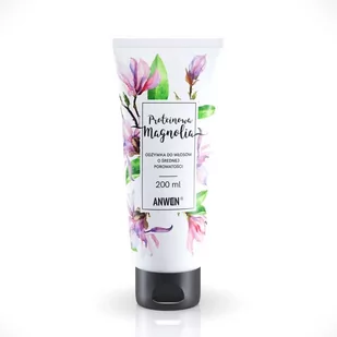 Anwen Anwen odżywka do włosów średnioporowatych Proteinowa Magnolia 200ml - Odżywki do włosów - miniaturka - grafika 1