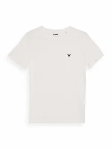 Damski t-shirt basic Guess Colette - biały - GUESS - Koszulki sportowe damskie - miniaturka - grafika 1