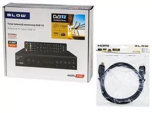 Dekoder tuner dvb-t2 blow 4625 - Tunery DVB-T - miniaturka - grafika 2