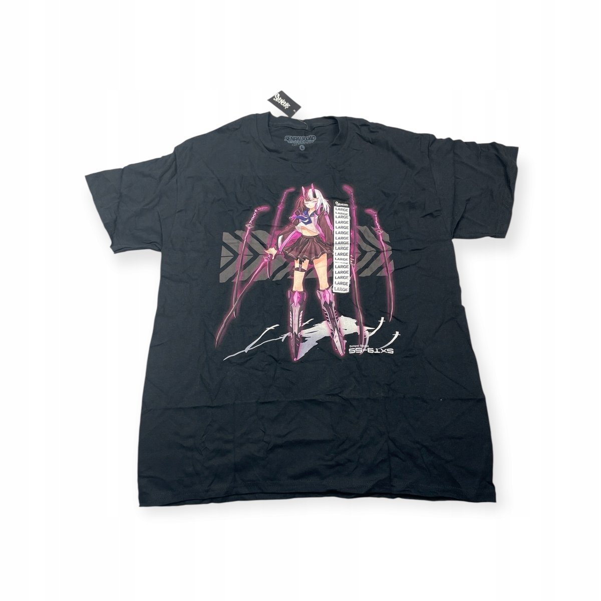 Koszulka T-shirt męski okrągły dekolt SPENCER'S SENPAI SQUAD L