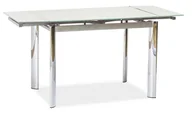 Stoły - Signal Meble Stół GD019 Biały 100(150)x70 (GD019BX) - miniaturka - grafika 1