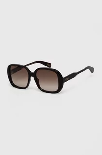Okulary przeciwsłoneczne - Chloé okulary przeciwsłoneczne damskie kolor brązowy CH0222S - Chloe - grafika 1
