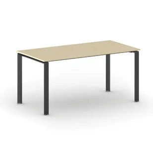 B2B Partner Stół konferencyjny INFINITY 1600 x 800 x 750 mm, brzoza 499481 - Stoły i stoliki do biura - miniaturka - grafika 1