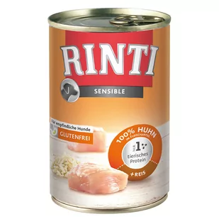 Rinti Sensible kurczak i ryż 12x400g - Mokra karma dla psów - miniaturka - grafika 2
