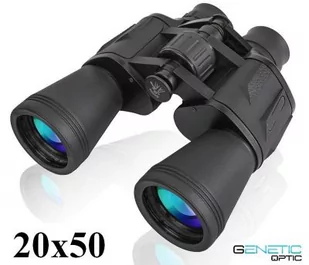 Turystyczno-Myśliwska Lornetka GENETIC OPTIC 20x50 + Mocowanie Statywowe + Pokrowiec + Akcesoria. - Lornetki - miniaturka - grafika 1