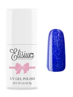 Lakiery hybrydowe - Elisium, lakier hybrydowy 183 Glitter Prosecco, 9g - miniaturka - grafika 1