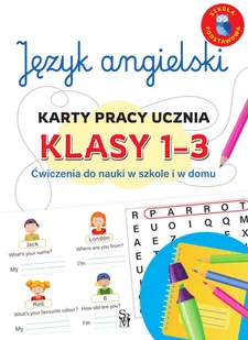 Język angielski. Karty pracy ucznia Sp 1-3 - Joanna Baryłka - książka - Podręczniki dla szkół podstawowych - miniaturka - grafika 1