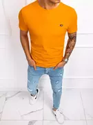 Koszulki męskie - T-shirt męski pomarańczowy Dstreet RX4806 - miniaturka - grafika 1
