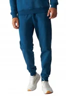 Dresy męskie - Męskie spodnie dresowe 4F joggery TROM0942 46S morski 3XL - miniaturka - grafika 1