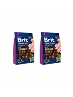 Sucha karma dla psów - Brit Premium By Nature Adult Small S 3 kg - miniaturka - grafika 1