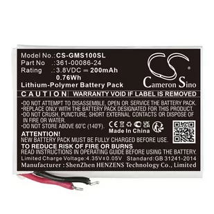 Garmin Instinct Solar GPS / 361-00086-24 200mAh 0.76Wh Li-Polymer 3.8V (Cameron Sino) - Akcesoria do smartwatchy - miniaturka - grafika 1