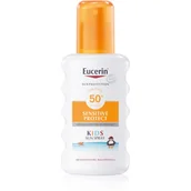 Balsamy i kremy do opalania - Eucerin Sun Kids Spray ochronny na słońce SPF50++ dla dzieci 200ml - miniaturka - grafika 1