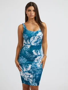 Sukienki - Sukienka W Kwiatowy Print Fason Bodycon - grafika 1