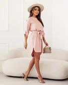 Sukienki - Royalfashion Damska sukienka mini-L - 40 - miniaturka - grafika 1