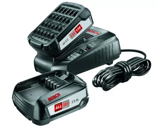 Bosch Zestaw akumulatory i ładowarka 2xPBA 2,5Ah + AL1830 - Akumulatory do elektronarzędzi - miniaturka - grafika 2