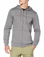 Kurtki męskie - Columbia Męska kurtka z logo M Columbia Fz M Columbia zapinana na zamek błyskawiczny City Grey Heather, Columbia Grey XL - miniaturka - grafika 1