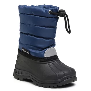 Buty dla dziewczynek - Śniegowce PLAYSHOES - 193005 M Marine 11 - grafika 1