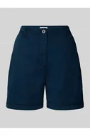 Spodnie sportowe damskie - Szorty chinosy o kroju regular fit z mieszanki lyocellu i bawełny - Tommy Hilfiger - miniaturka - grafika 1