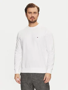 Tommy Hilfiger Bluza Essential MW0MW37237 Biały Regular Fit - Bluzy męskie - miniaturka - grafika 1