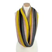 Czapki dla dzieci - Komin Zimowa Tęcza - miniaturka - grafika 1