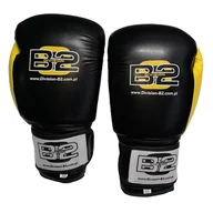 Rękawice bokserskie - RĘKAWICE DIVISION B-2 PU TRANING GLOVES DIV-TG01 BLK/YELL – Czarny - miniaturka - grafika 1
