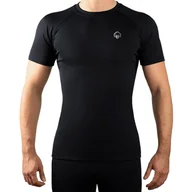Kimona, stroje i obuwie - Rashguard męski Ground Game Essential Platinum z krótkim rękawem - miniaturka - grafika 1