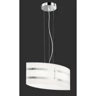 Lampy sufitowe - Trio Oświetlenie NIKOSIA Lampa Wisząca Chrom, 2-punktowe 308700289 - miniaturka - grafika 1
