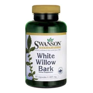 Suplementy naturalne - SWANSON White Willow Bark (kora wierzby białej) 400mg - (90 kap) FF35-99724 - miniaturka - grafika 1