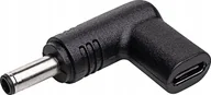 Kable - Kabel zasilający Akyga AKYGA Wtyczka do zasilacza uniwersalnego AK-ND-C10 USB-C / 4.5 x 3.0 mm DELL - miniaturka - grafika 1