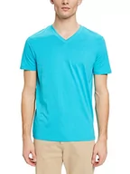 Koszulki męskie - ESPRIT Męski t-shirt 993EE2K305, 380/AQUA Green, L, 380 / Aqua Green, L - miniaturka - grafika 1