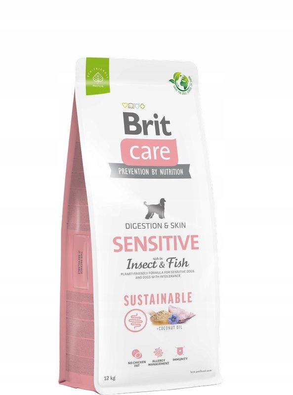 BRIT CARE Sustainable Sensitive Insect & Fish 12kg
