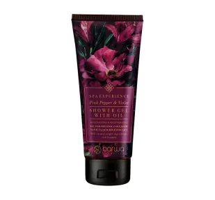 BARWA Spa Experience Żel Pod Prysznic Pink Pepper &amp; Violet 200ml - Kosmetyki do kąpieli - miniaturka - grafika 1