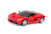 Zabawki zdalnie sterowane - Ferrari LaFerrari skala 1:24 Rastar 48900 samochód sterowany czerwony - miniaturka - grafika 1