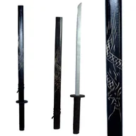 Zabawki i gry sportowe - Drewniany Miecz Rekwizyt Dla Rycerza 72 cm KATANA SAMURAJ - miniaturka - grafika 1