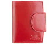 Portfele - Portfel Damski Alice Z Rfid - Mio Gusto Czerwony - miniaturka - grafika 1