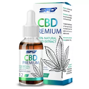 SFD CBD Premium 15% Płyn 12 Ml - Przeziębienie i grypa - miniaturka - grafika 1