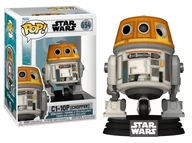 Figurki dla dzieci - Funko POP! Star Wars, figurka kolekcjonerska, C1-10P (Chopper), 654 - miniaturka - grafika 1