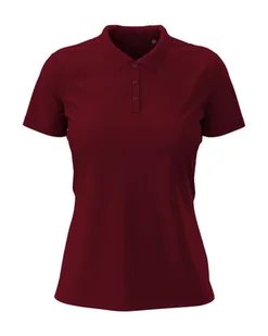 Koszulka damska polo bawełniana Polówka Stedman ST9740 Claire Bordeaux XXL - Koszulki i topy damskie Koszulka damska polo bawełniana Polówka Stedman ST9740 Claire Bordeaux XXL - Koszulki i topy damskie - miniaturka - grafika 1