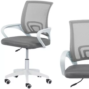 Fotel biurowy, krzesło biurowe FOTEL KRZESŁO OBROTOWE DO BIURA MIKROSIATKA - Fotele i krzesła biurowe Fotel biurowy, krzesło biurowe FOTEL KRZESŁO OBROTOWE DO BIURA MIKROSIATKA - Fotele i krzesła biurowe - miniaturka - grafika 1