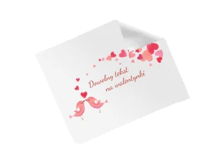 Ściereczka personalizowana do okularów na Walentynki - 1 szt. - Akcesoria do okularów - miniaturka - grafika 1