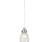 Lampy sufitowe - Markslöjd 109009 - Lampa wisząca na przewodzie BELLIS 1xE14/40W/230V matowy chrom - miniaturka - grafika 1