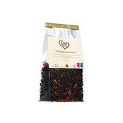 Herbata - Herbata liściasta czarna Truskawki ze śmietaną 50 g - miniaturka - grafika 1