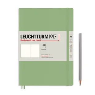 Notatnik Leuchtturm1917 Composition B5, Gładki, Sage - Notesy i bloczki - miniaturka - grafika 1