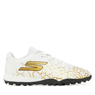 Piłka nożna - Buty do piłki nożnej Skechers SKX_1.5 Jr Youth TF 252063L/WBGD Biały - miniaturka - grafika 1
