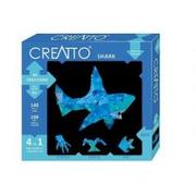 Zabawki kreatywne - Kosmos, zestaw kreatywny Creatto Świecący rekin i wodni przyjaciele - miniaturka - grafika 1